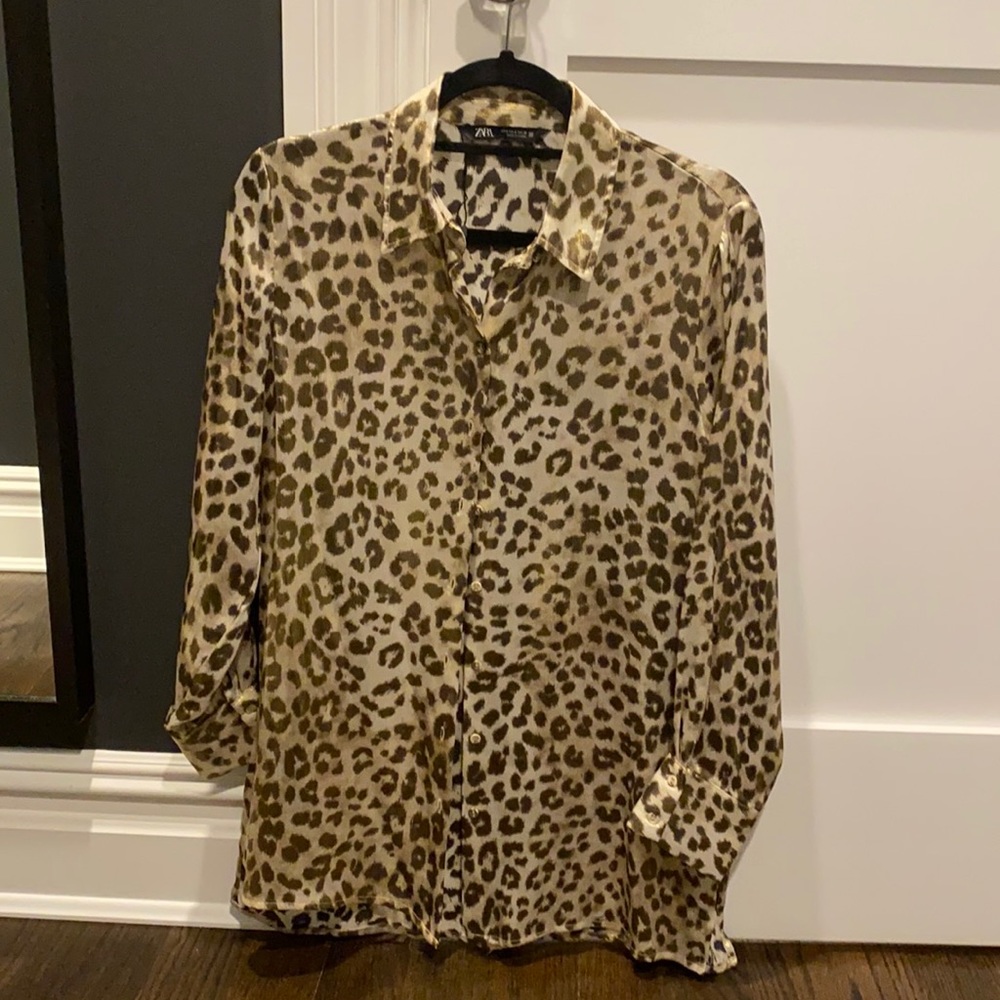 Zara Print Top